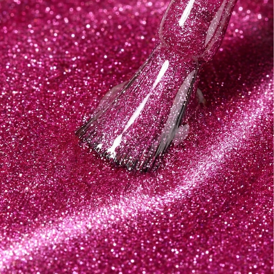 Magnetic Pink Cateye | One Step Gel