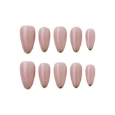 Golden Tips | Handmade Press-Ons