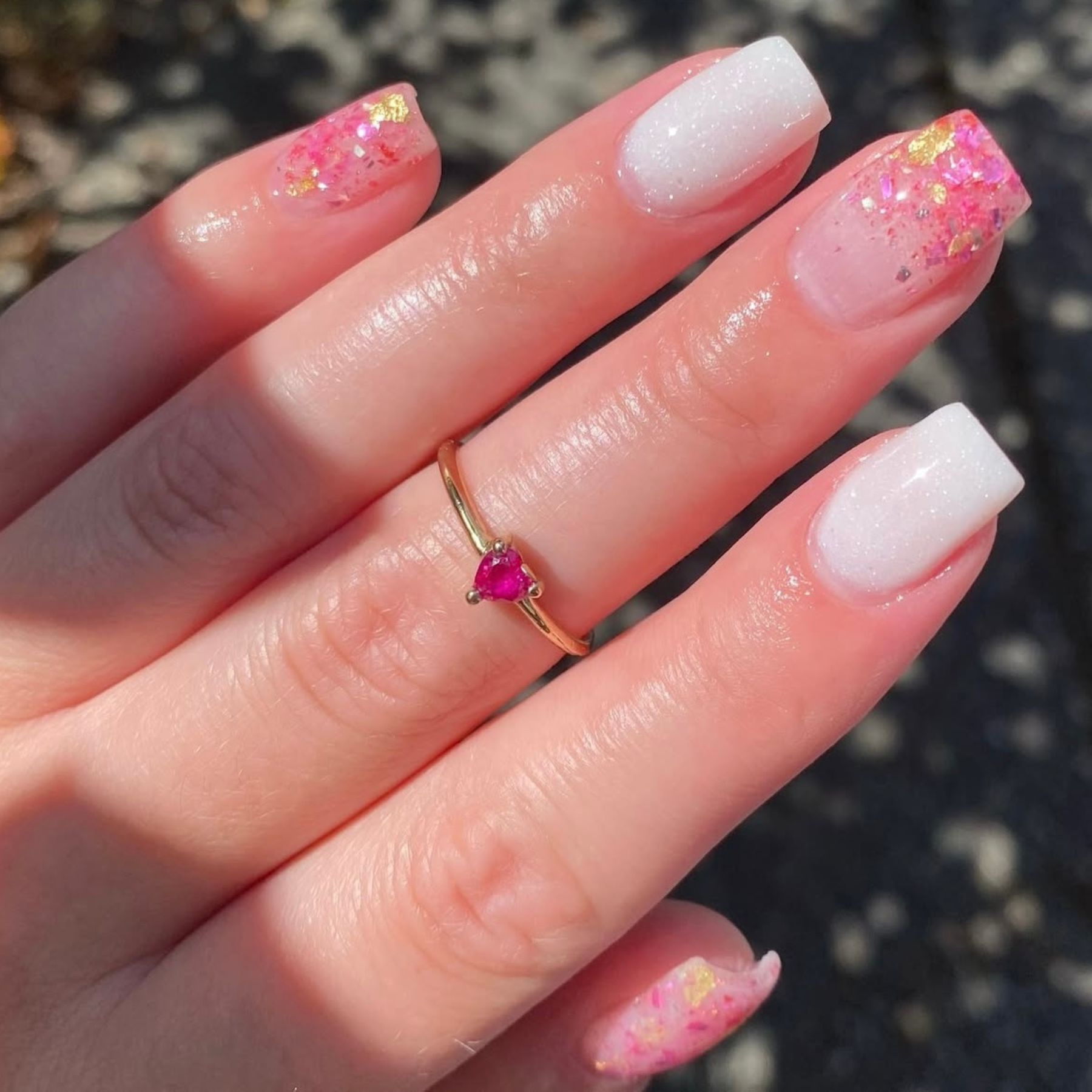 Rose and Gold Dyppepulver