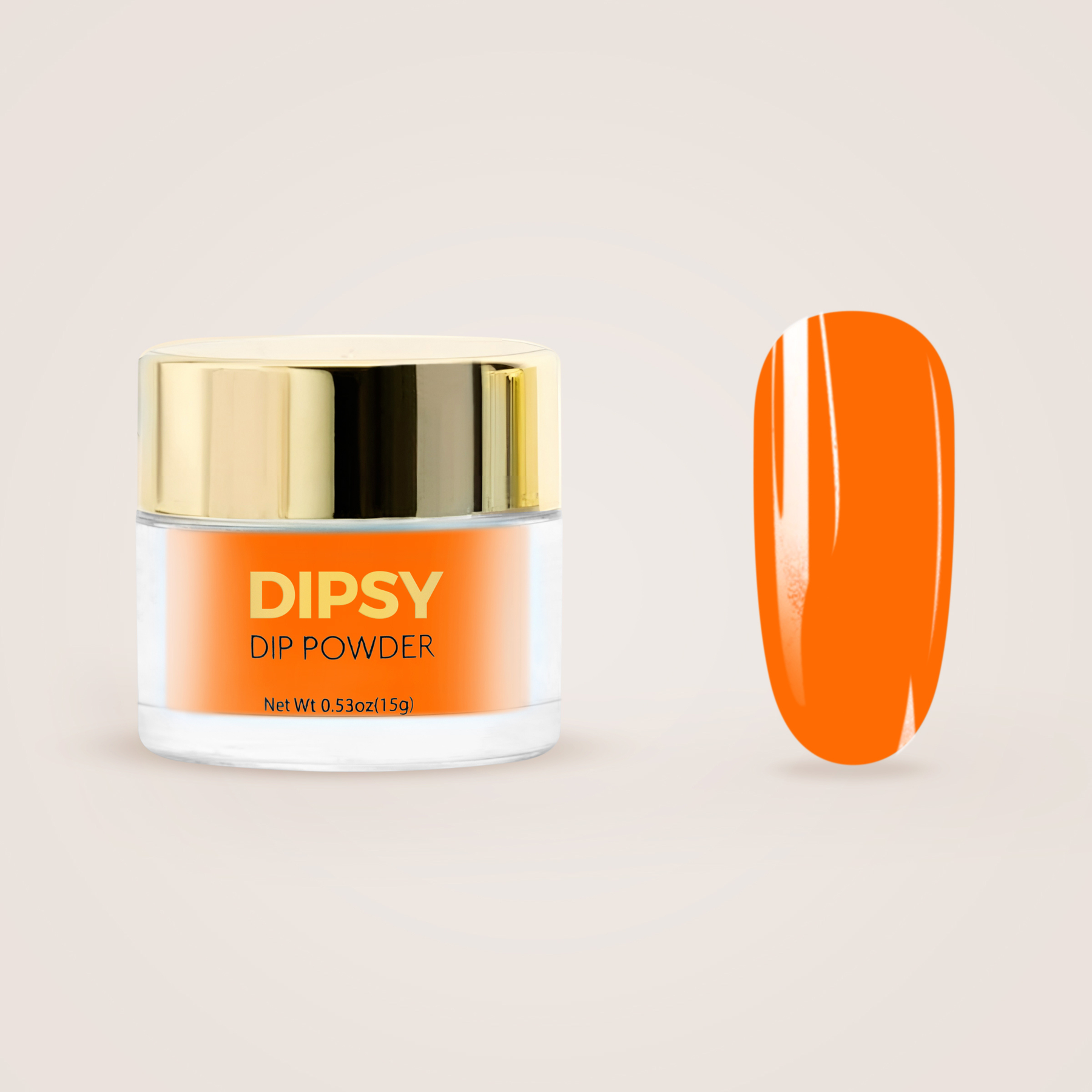 Orange Dyppepulver
