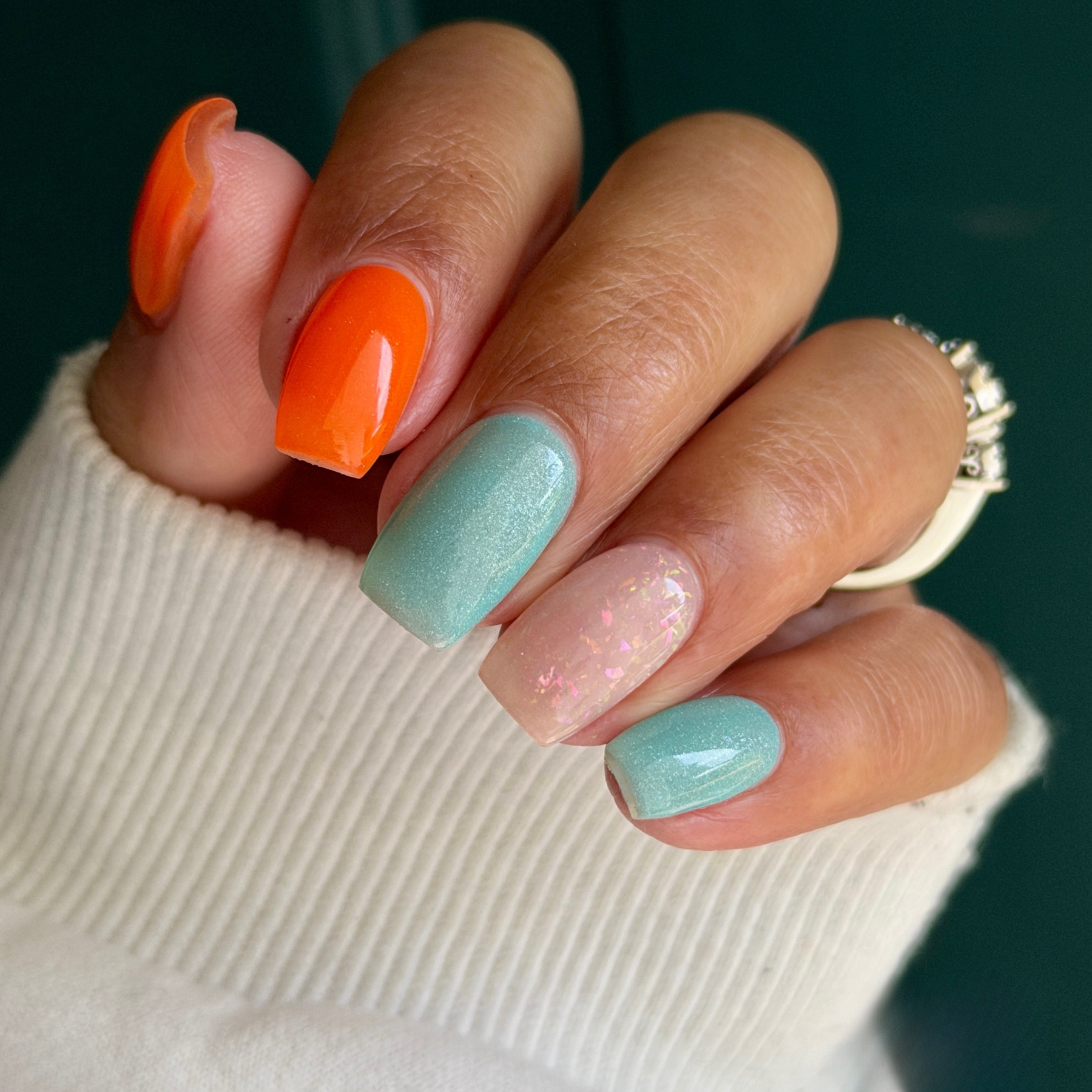 Orange Dyppepulver