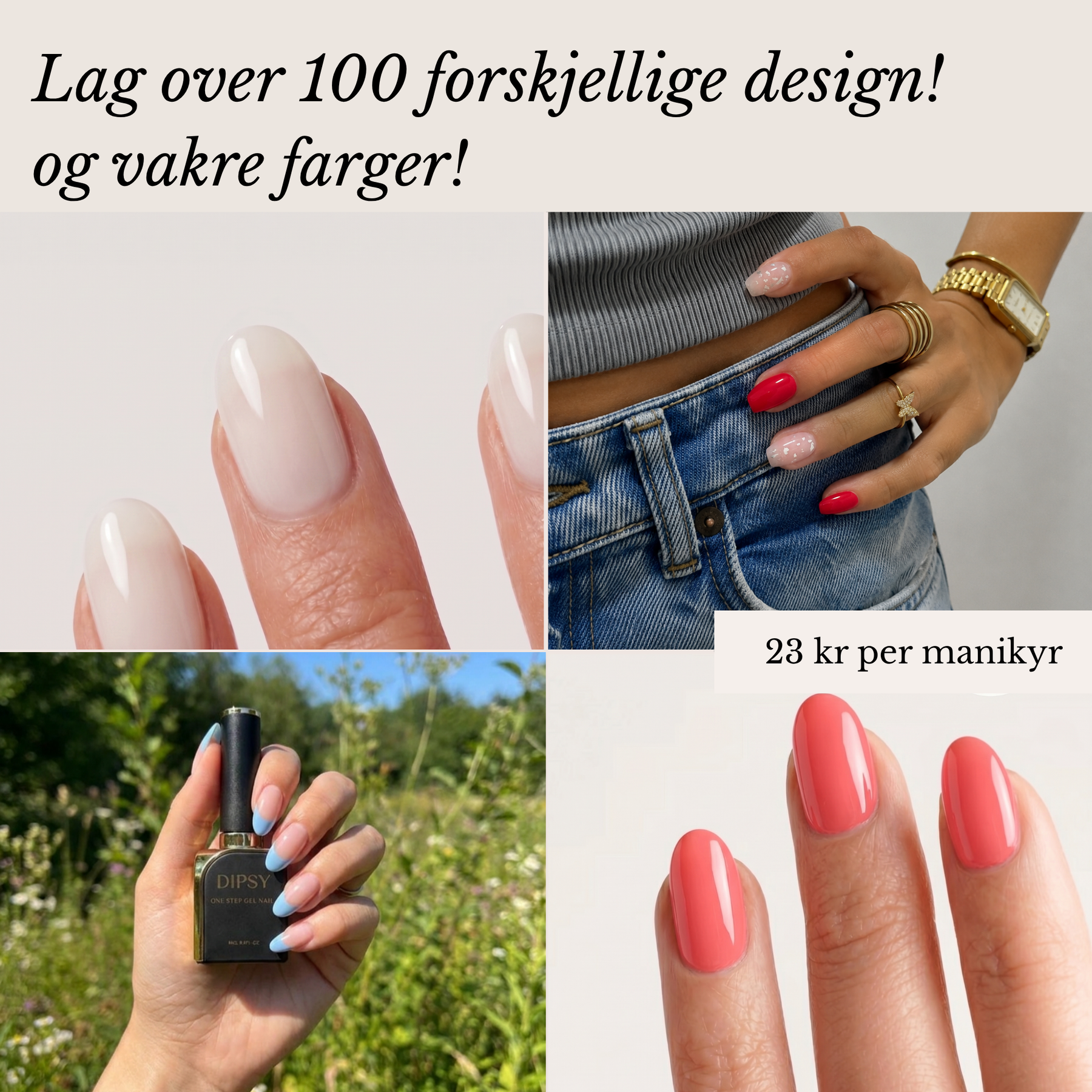 ONE STEP GEL STARTSETT | UTSOLGT