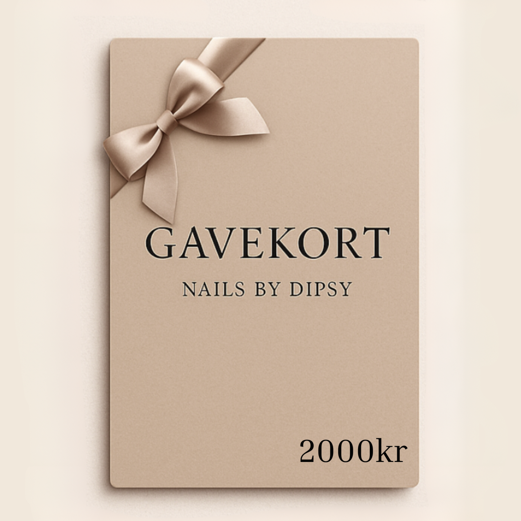 Nails by Dipsy | Gavekort