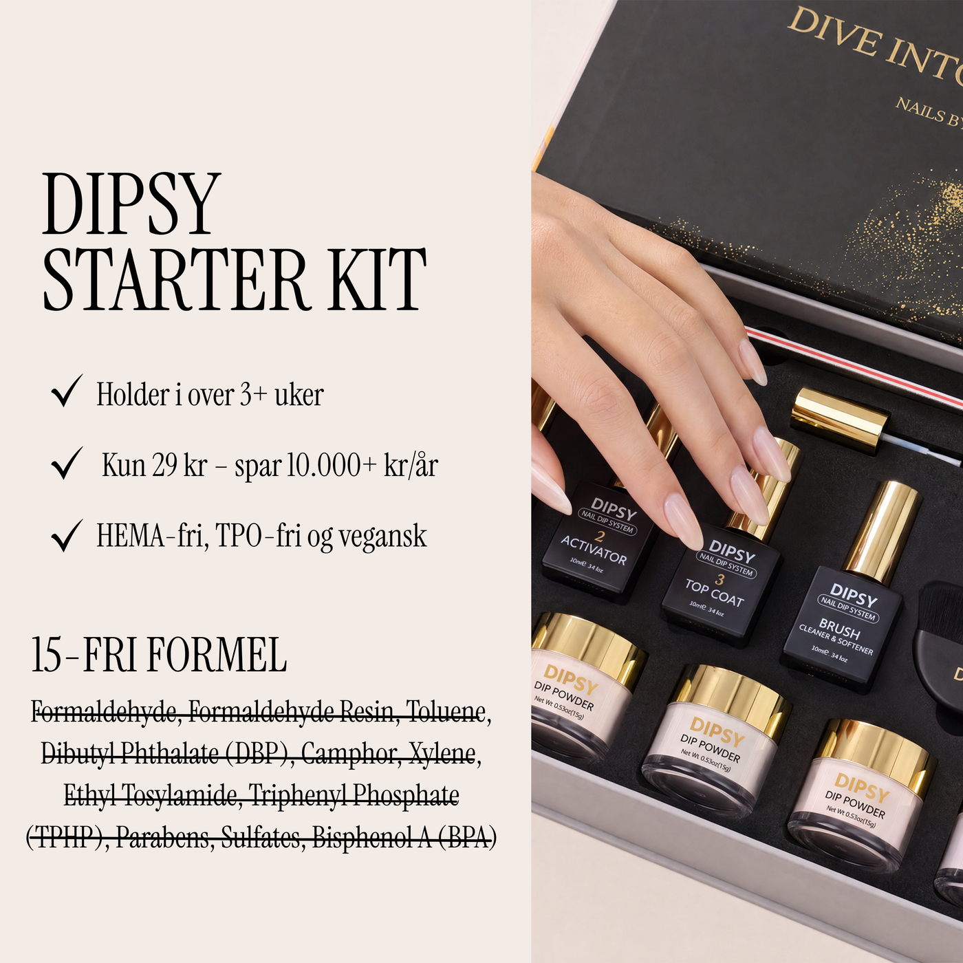 DIPSY STARTSETT | SOMMERSALG (test)