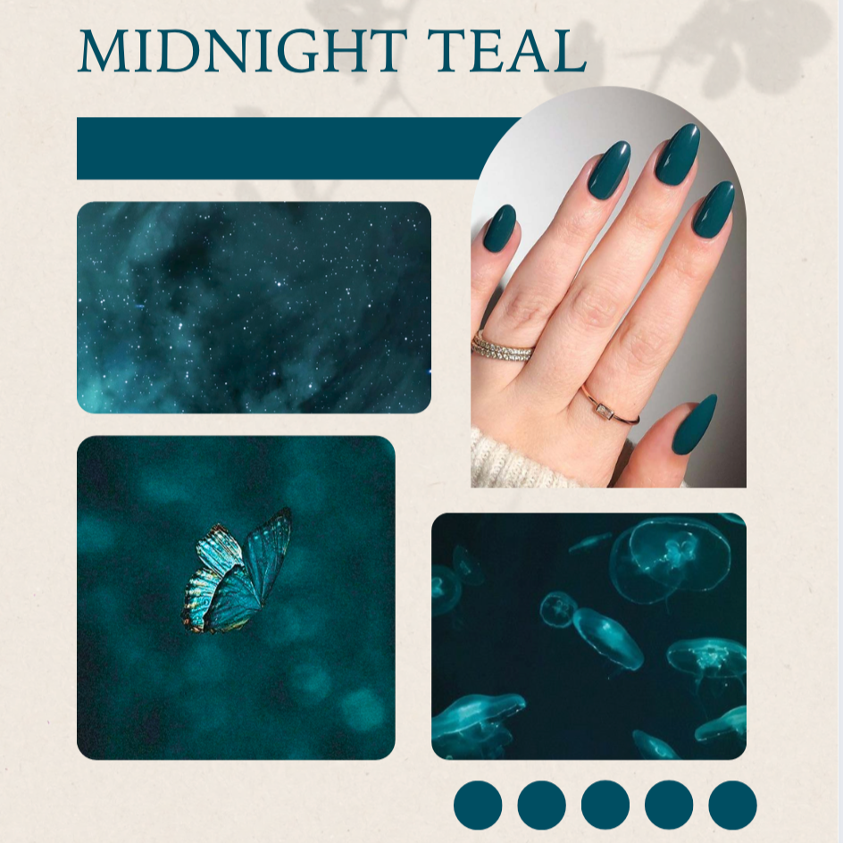 Midnight Teal Dyppepulver
