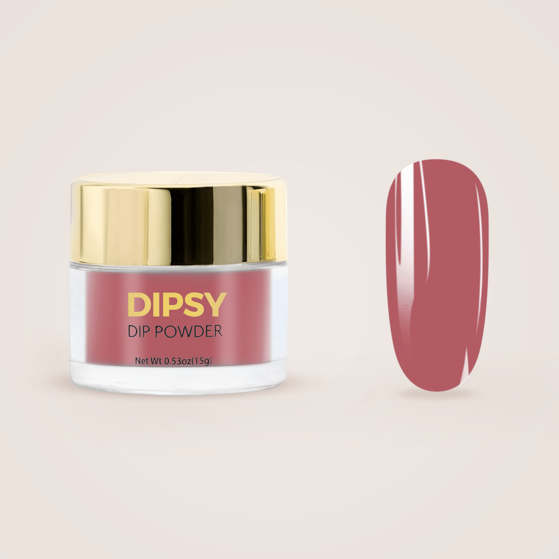 Red Soft Rose Dyppepulver