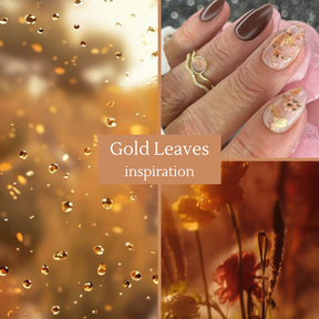 Gold Leaves Dyppepulver