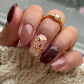 Gold Leaves Dyppepulver